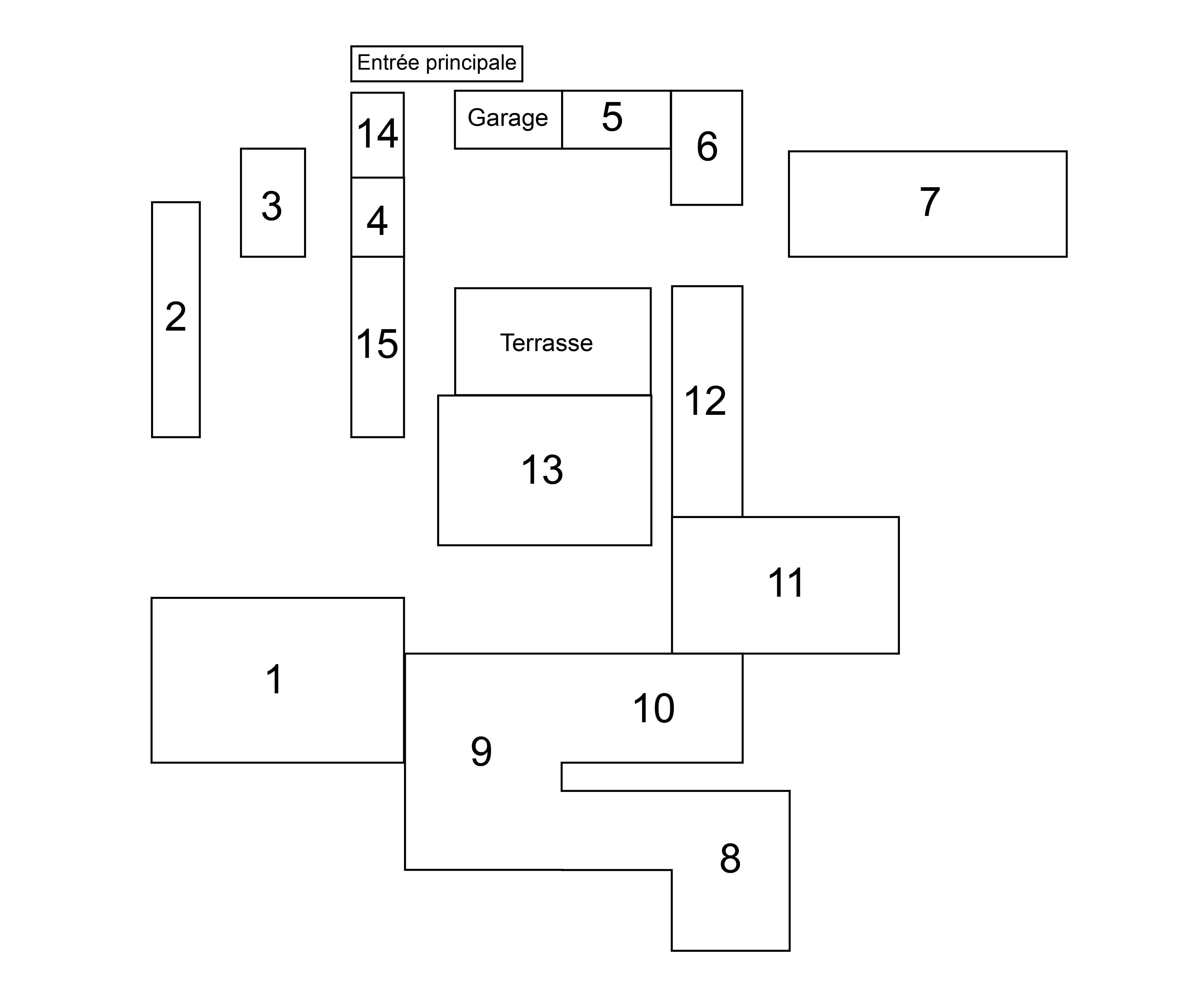 plan batiments